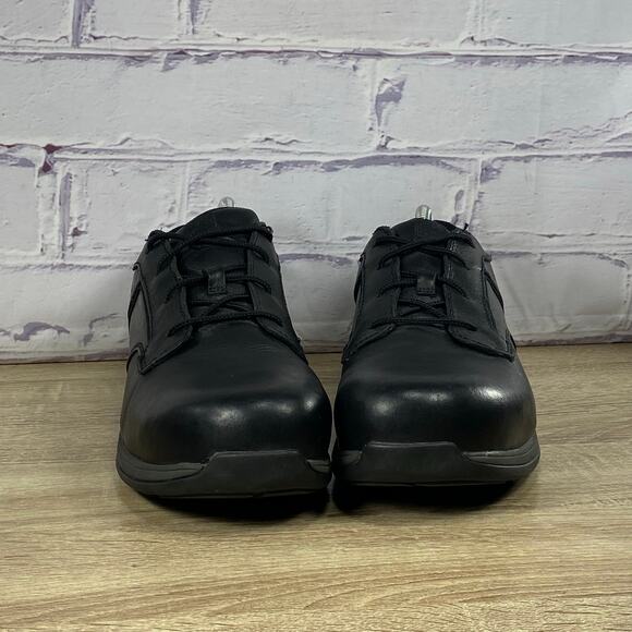 Red Wing 6712 Black Safety Toe Oxford Work Shoes Men\'s 9.5 D Static SD Footwear main image 6